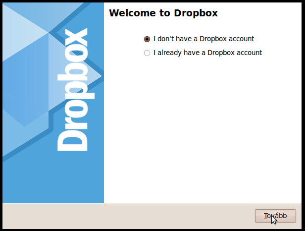 dropbox telepítése, dropbox, dropbox tárhely, dropbox telepítésének lépései webtárhely, tárhely