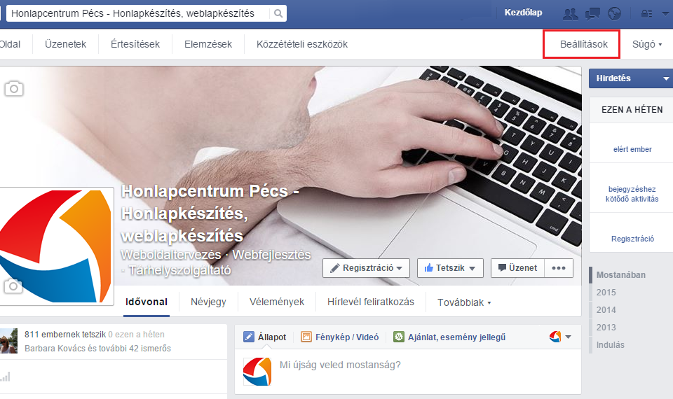 facebook szerepkörök, facebook jogosultságok, facebook szerepkörök módosítása 2015, facebook jogosultságok 2015