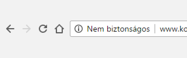 nem biztonságos oldal, SSL tanúsítvány, HTTPS, honlap készítés, honlapkészítés, honlap készítés Pécs, honlapkészítés Pécs