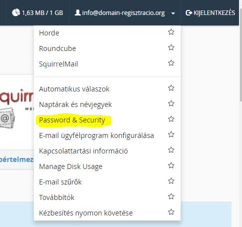 cPanel webmail felülete, honlapkészítés, honlap készítés, weblapkészítés, weblap készítés